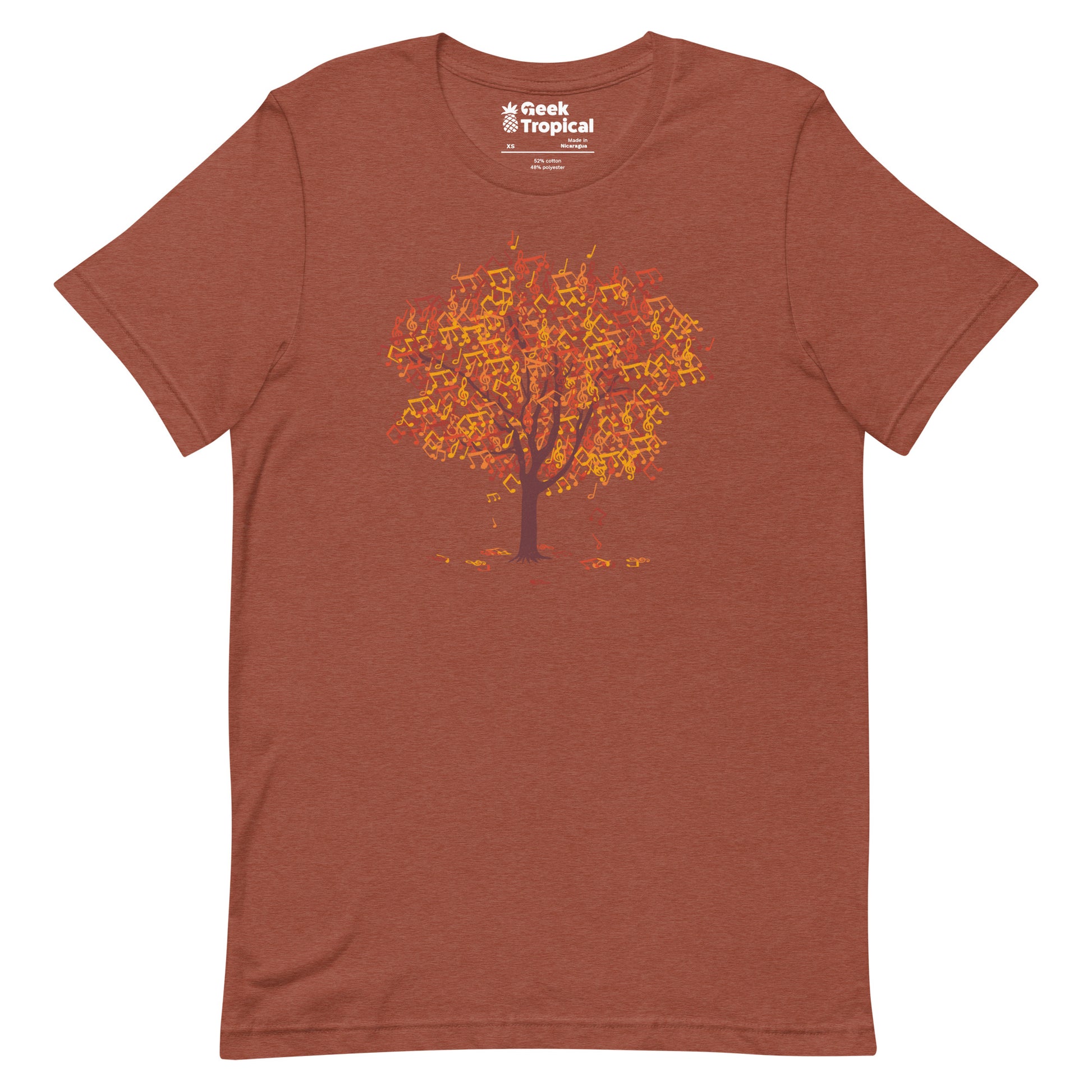 Musical Notes Tree T-Shirt 14