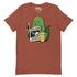Dinosaur Meteor Jurassic News T-Shirt Geek Nerd Advertise to Meta Book Prints Design by Tobe Fonseca