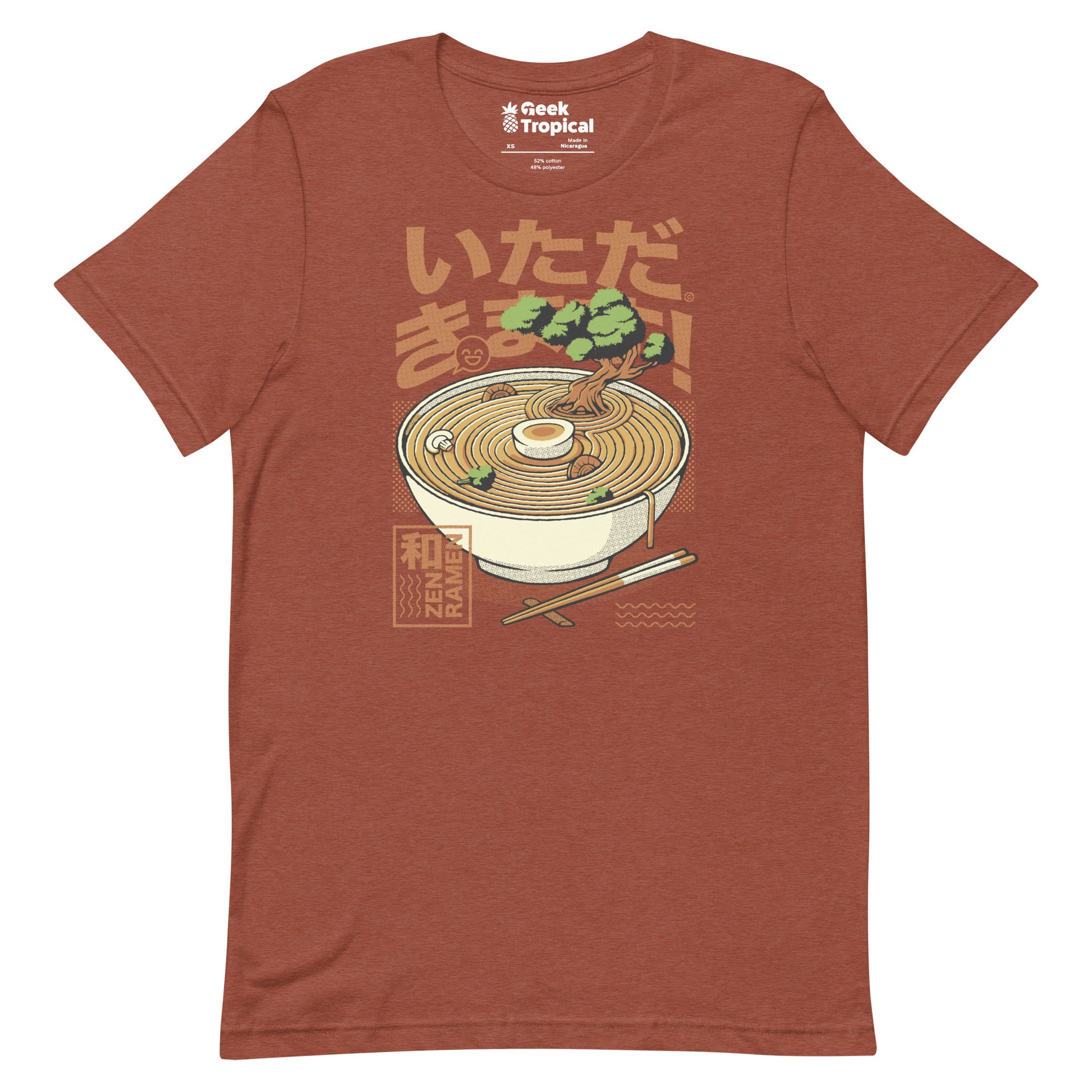 Bonsai Ramen Zen T-Shirt 12
