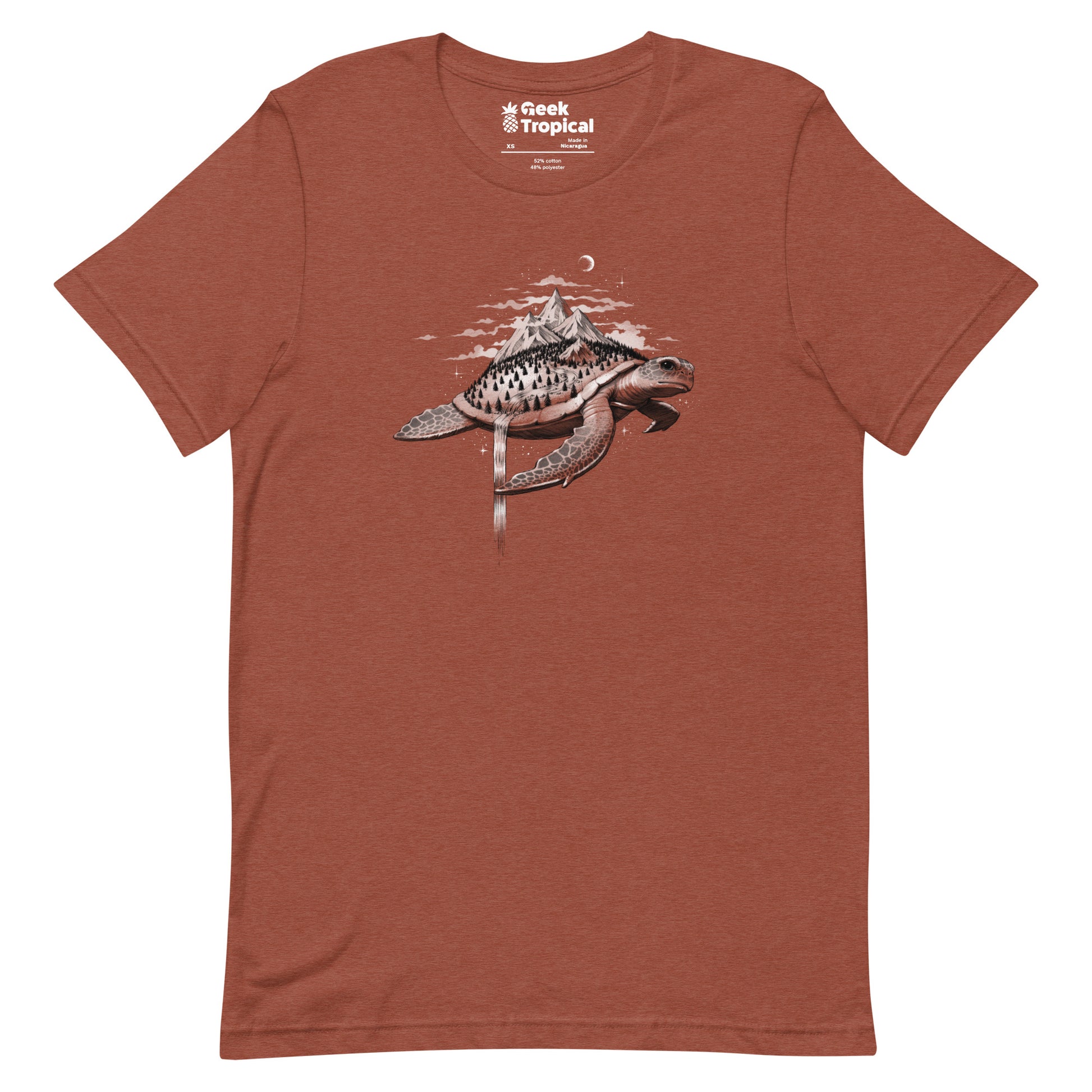 Adventure Turtle T-Shirt Geek Nerd Advertise to Meta Animal Patterns Design by Tobe Fonseca