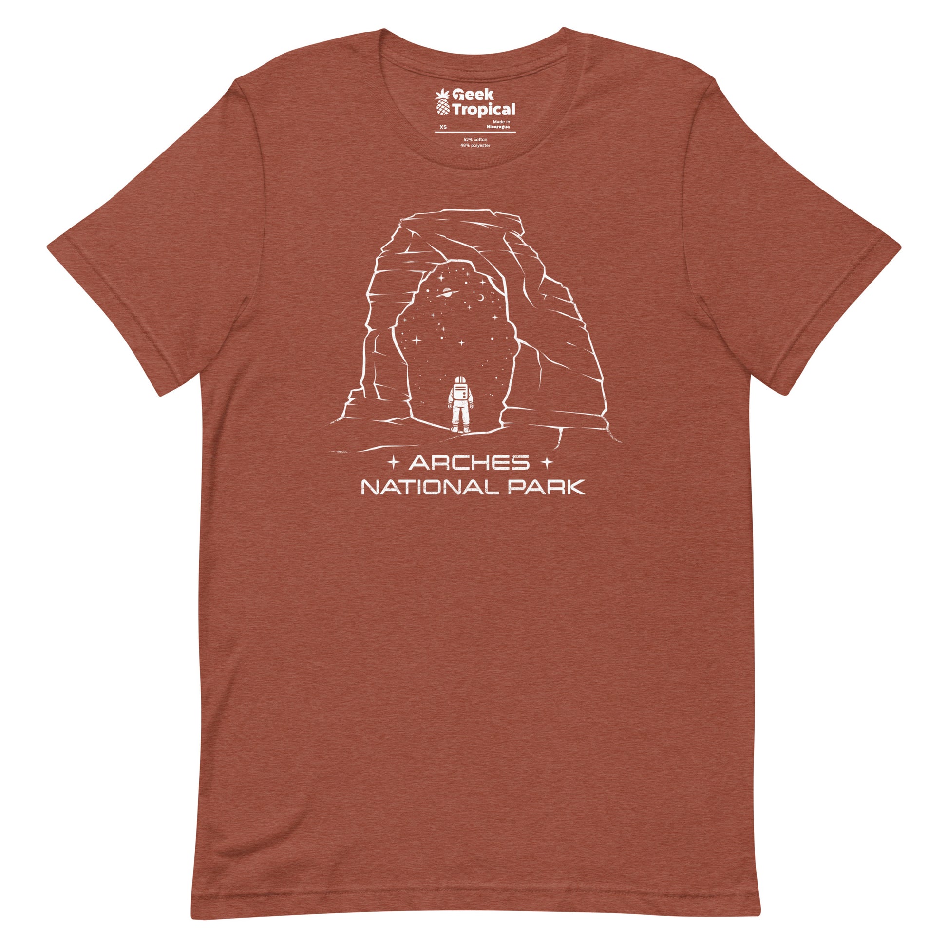 Arches National Park T-Shirt Geek Nerd Advertise to Meta Design by Tobe Fonseca FLOW DESC WRITING