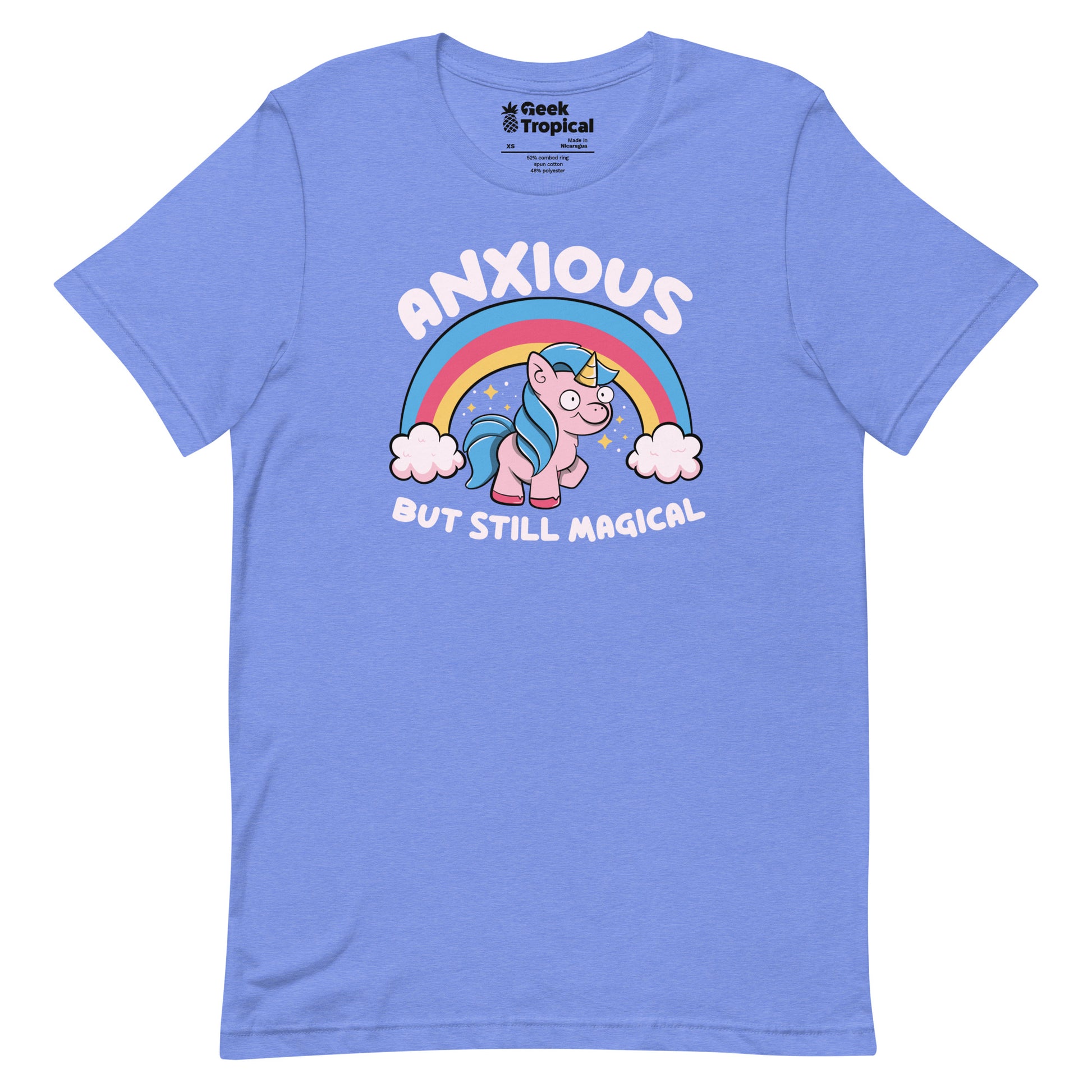 Anxious But Still Magical T-Shirt Geek Nerd Advertise to Meta Design by Tobe Fonseca Fantasy Prints