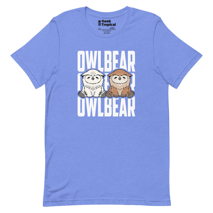 Dnd Owlbears T-Shirt Geek Nerd Advertise to Meta Animal Patterns Design by Ardi Tong