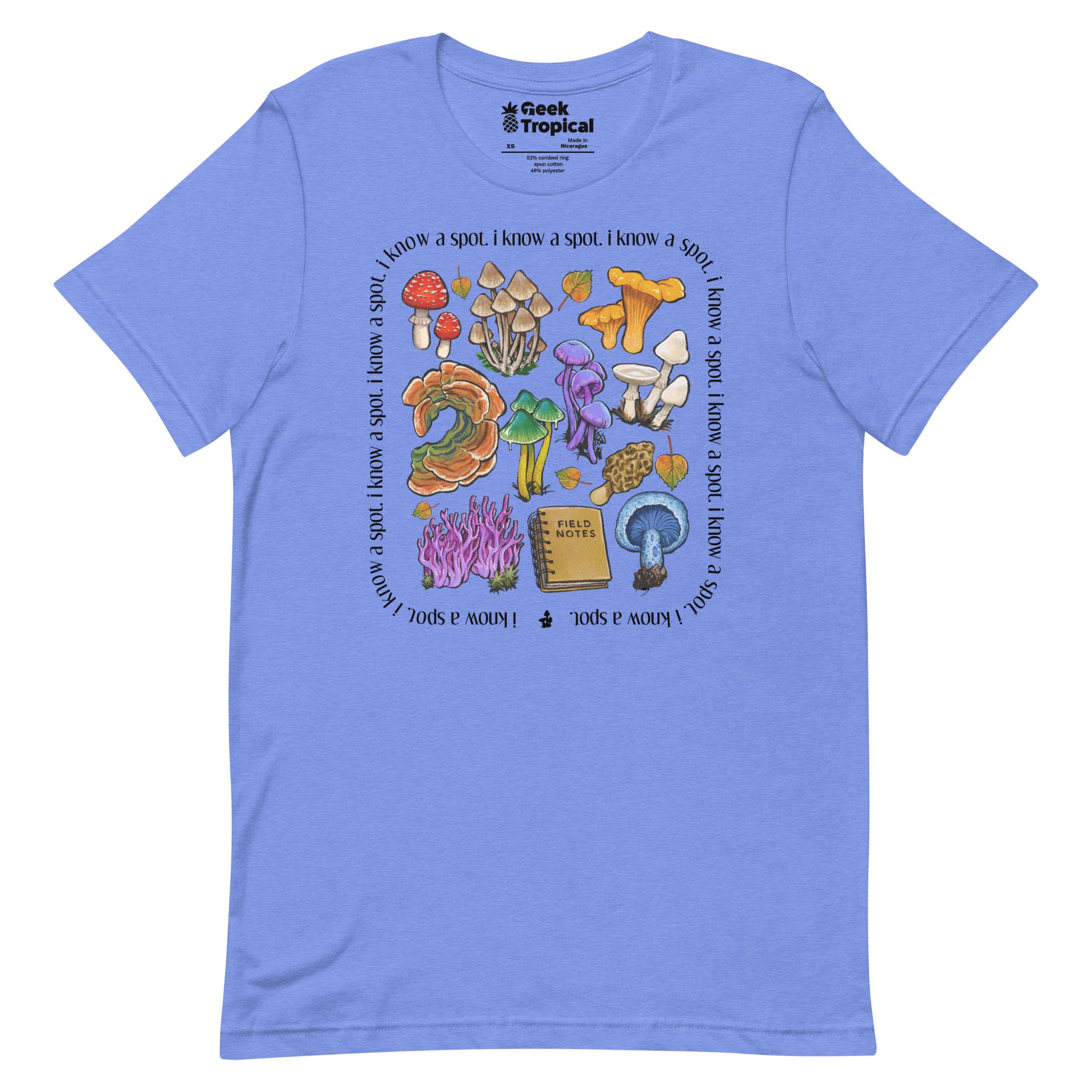 I Know A Spot Mushrooms T-Shirt 16