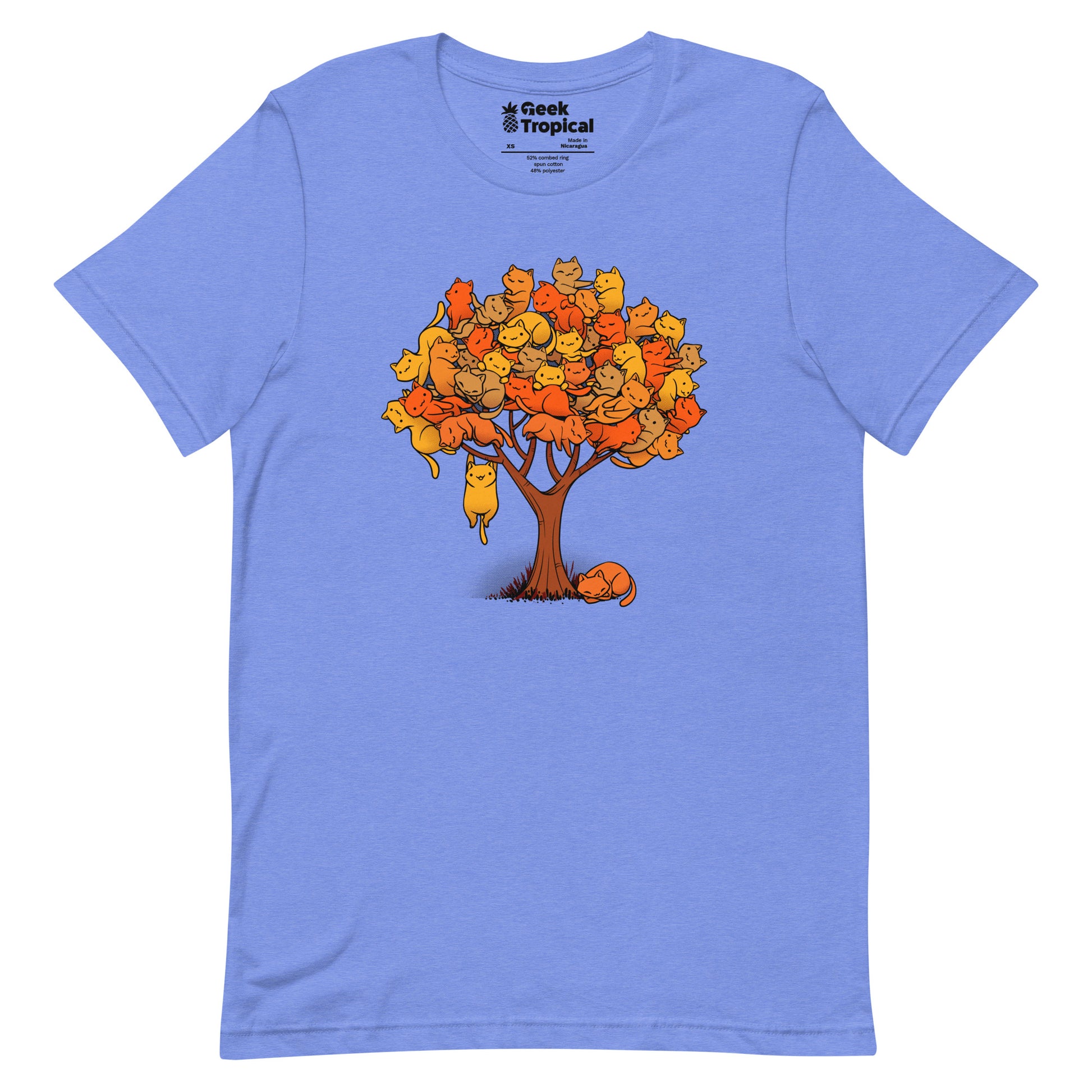 Autumn Cat Tree T-Shirt 15
