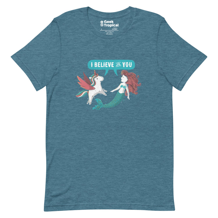 I Believe In You T-Shirt Geek Nerd
