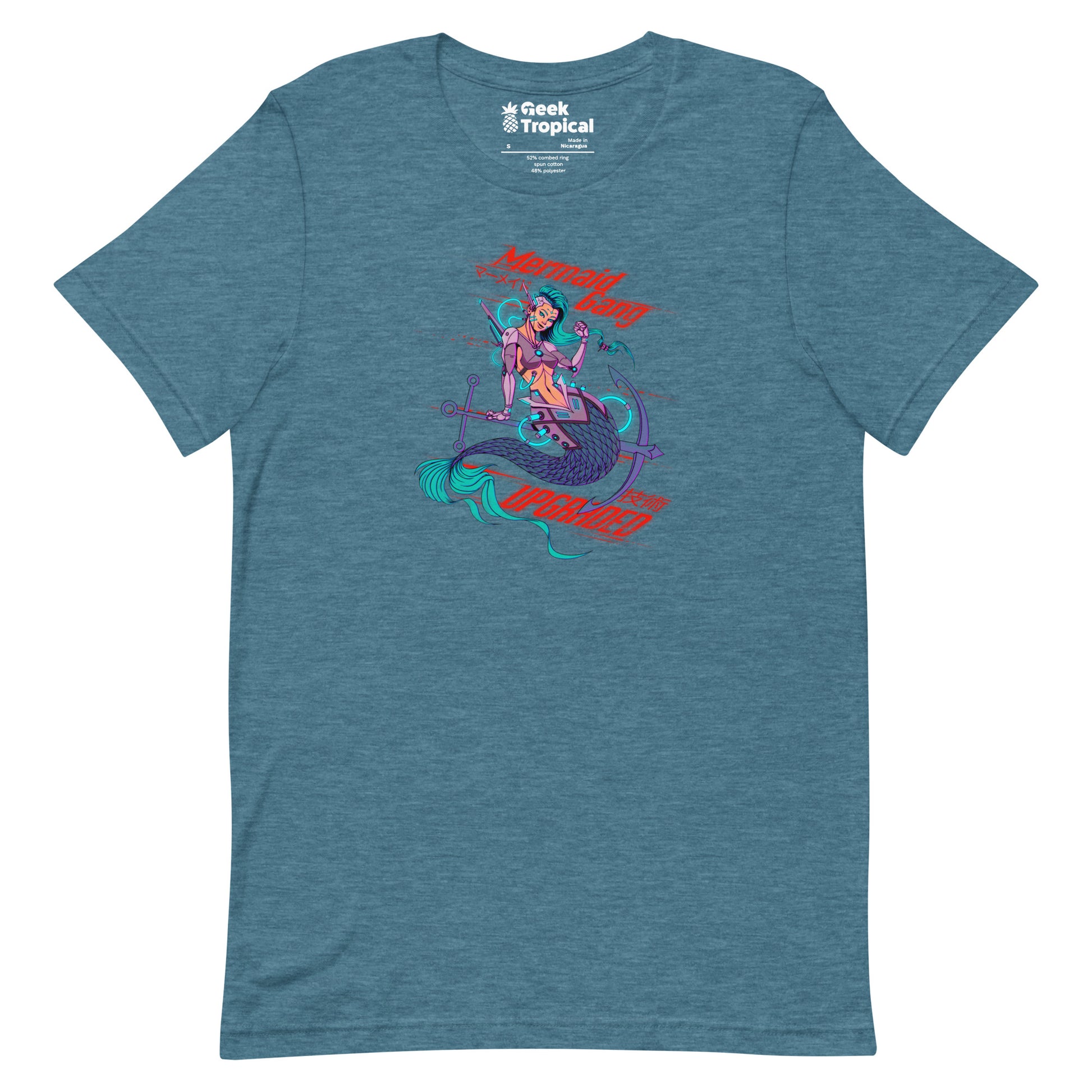 Cyberpunk Mermaid T-Shirt 13