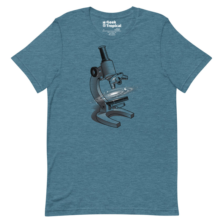 Analyzing The Universe T-Shirt Geek Nerd Advertise to Meta Design by Tobe Fonseca FLOW DESC WRITING