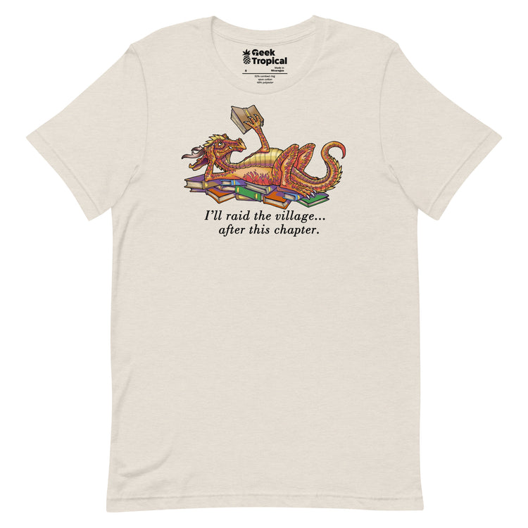 Another Chapter Dragon T-Shirt Geek Nerd Advertise to Meta Book Prints Fantasy Prints