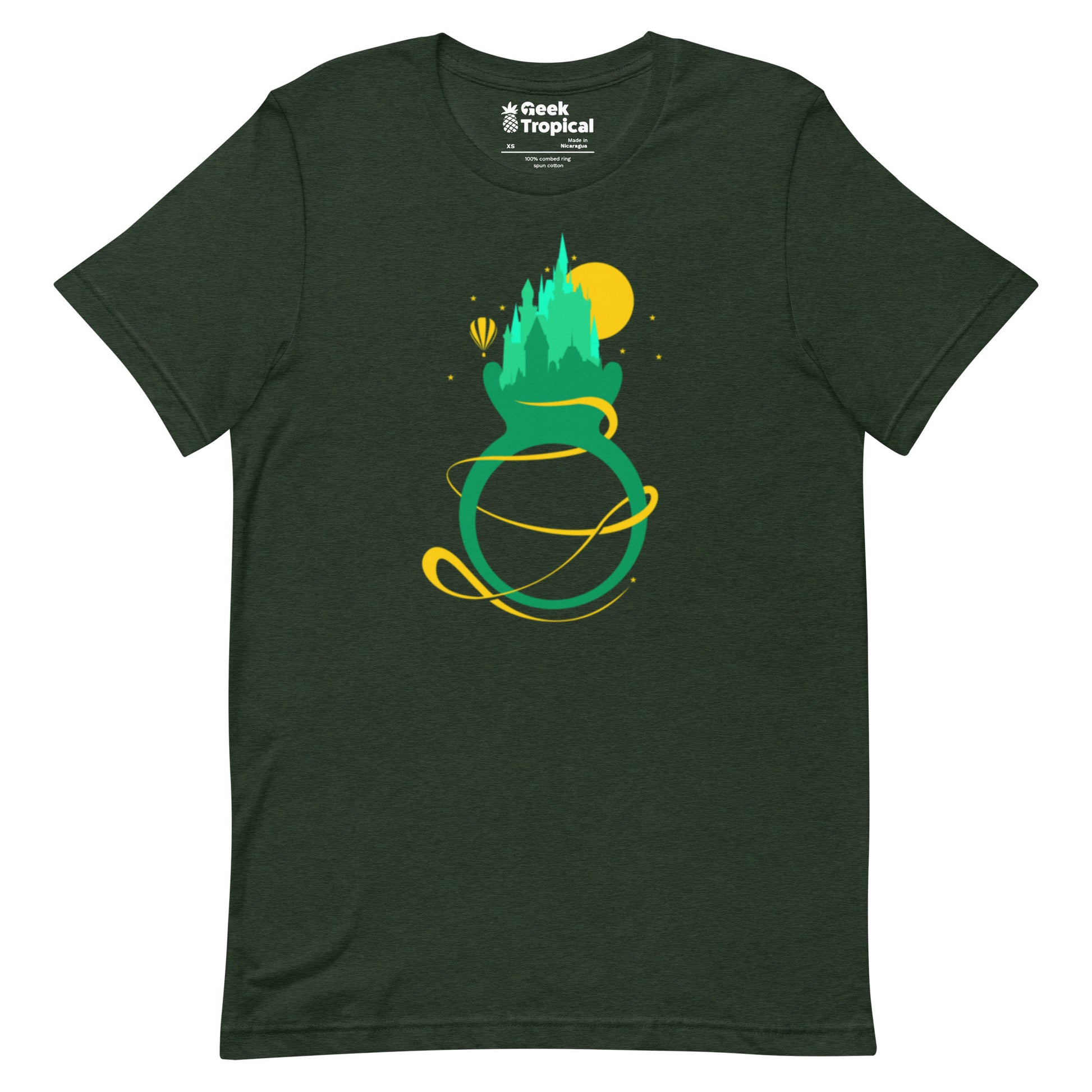 Emerald City Ring T-Shirt Geek Nerd