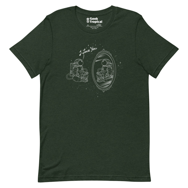 Astronaut I Love You T-Shirt Geek Nerd Advertise to Meta Design by Tobe Fonseca FLOW DESC WRITING