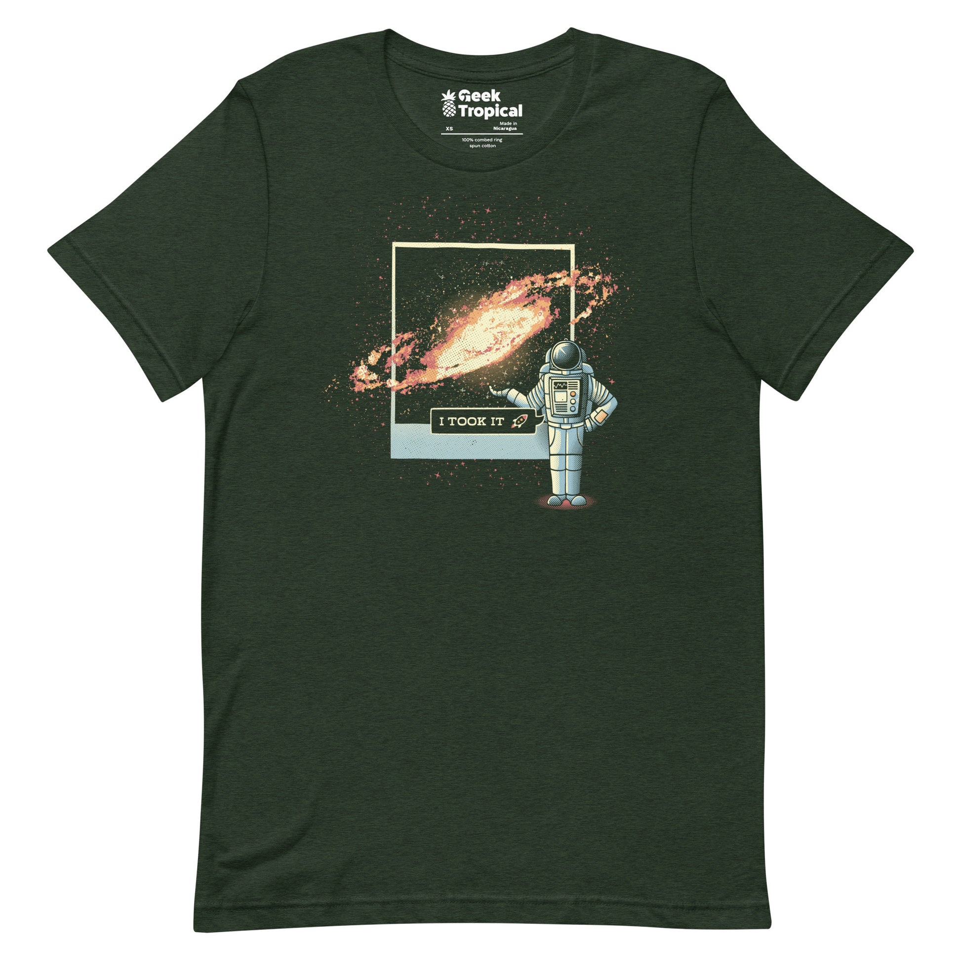 Astronaut Astro Photography of The Universe T-Shirt Geek Nerd Advertise to Meta Design by Tobe Fonseca outer space & astronaut print
