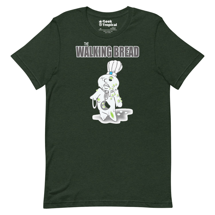 The Walking Bread T-Shirt Geek Nerd Advertise to Meta Fantasy Prints FLOW DESC WRITING