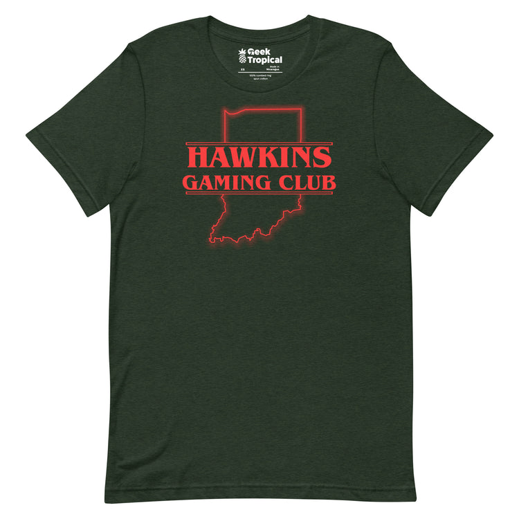 Hawkins Gaming Club T-Shirt Geek Nerd Advertise to Meta dnd & rpg print Fantasy Prints