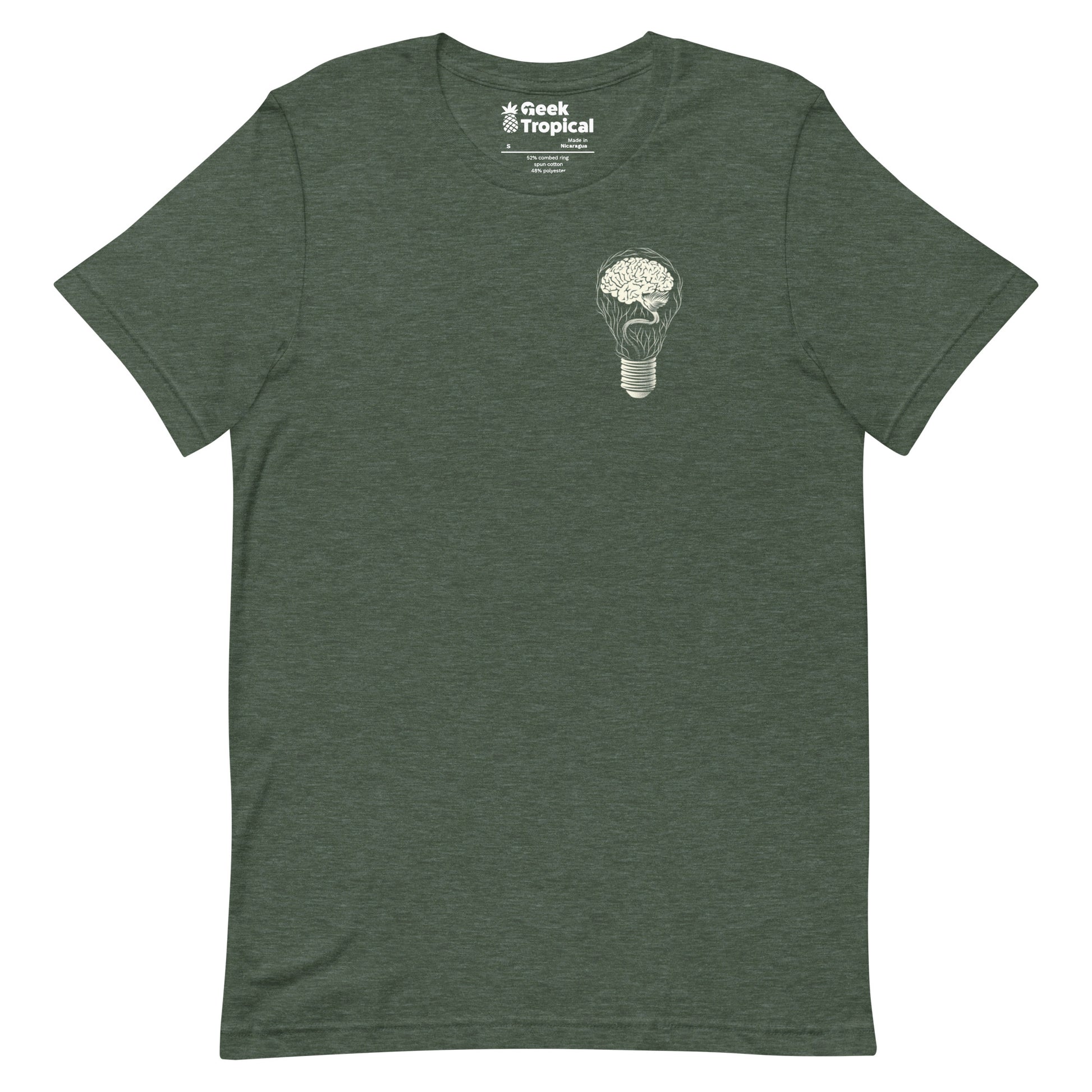 Brain Enlightenment Nervous System T-Shirt Geek Nerd Design by Tobe Fonseca FLOW DESC WRITING science print