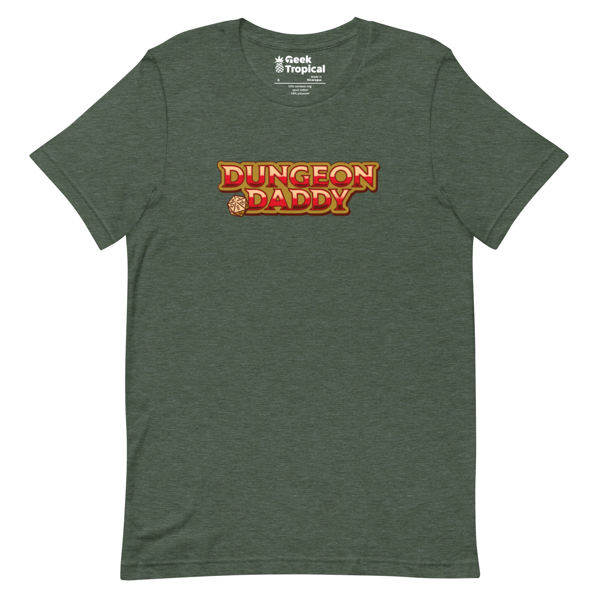 DND Dungeon Daddy T-Shirt Geek Nerd Design by Tobe Fonseca dnd & rpg print Fantasy Prints