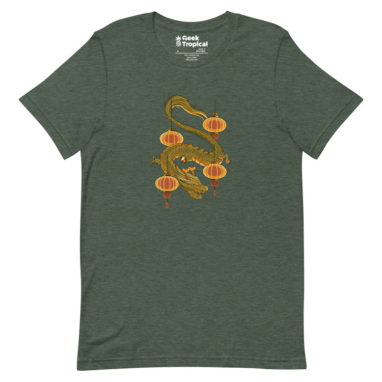 Dragon New Year T-Shirt Geek Nerd Design by Tobe Fonseca Fantasy Prints FLOW DESC WRITING