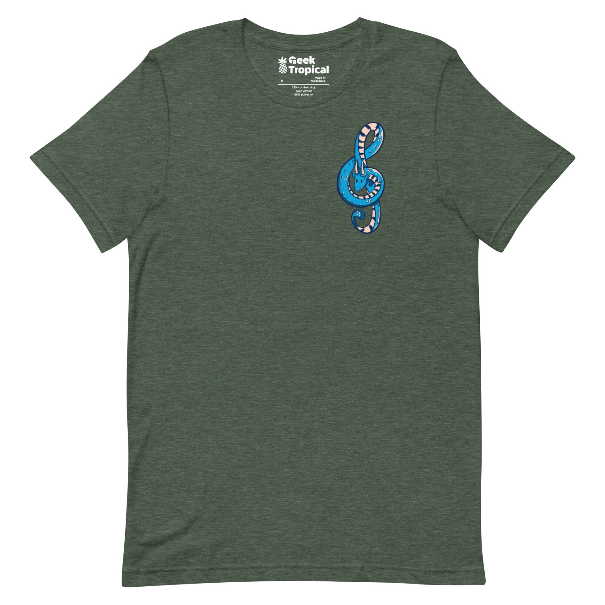 Dragon Song T-Shirt Geek Nerd Design by Tobe Fonseca Fantasy Prints FLOW DESC WRITING