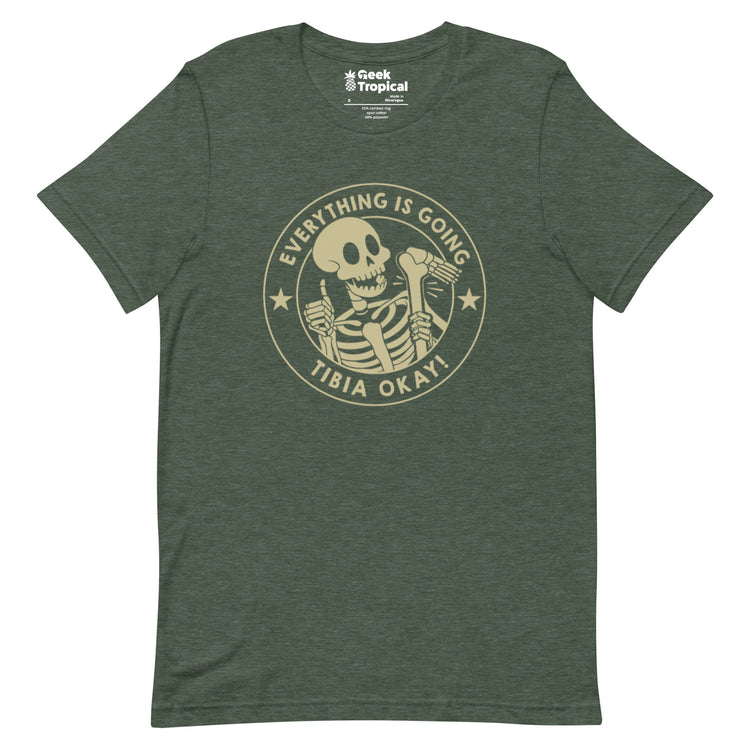 TIBIA Okay Funny T-Shirt Geek Nerd
