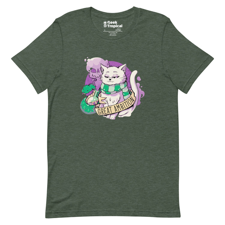 Great Ambition Snake T-Shirt Geek Nerd