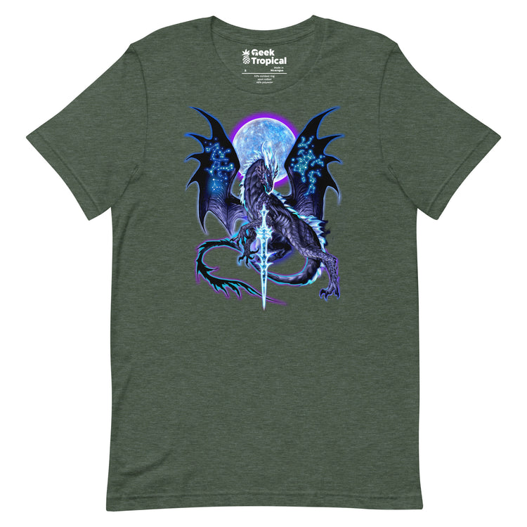 Dragonblade NIGHTBLADE T-Shirt Geek Nerd Advertise to Meta Design by Ruth Thompson dnd & rpg print