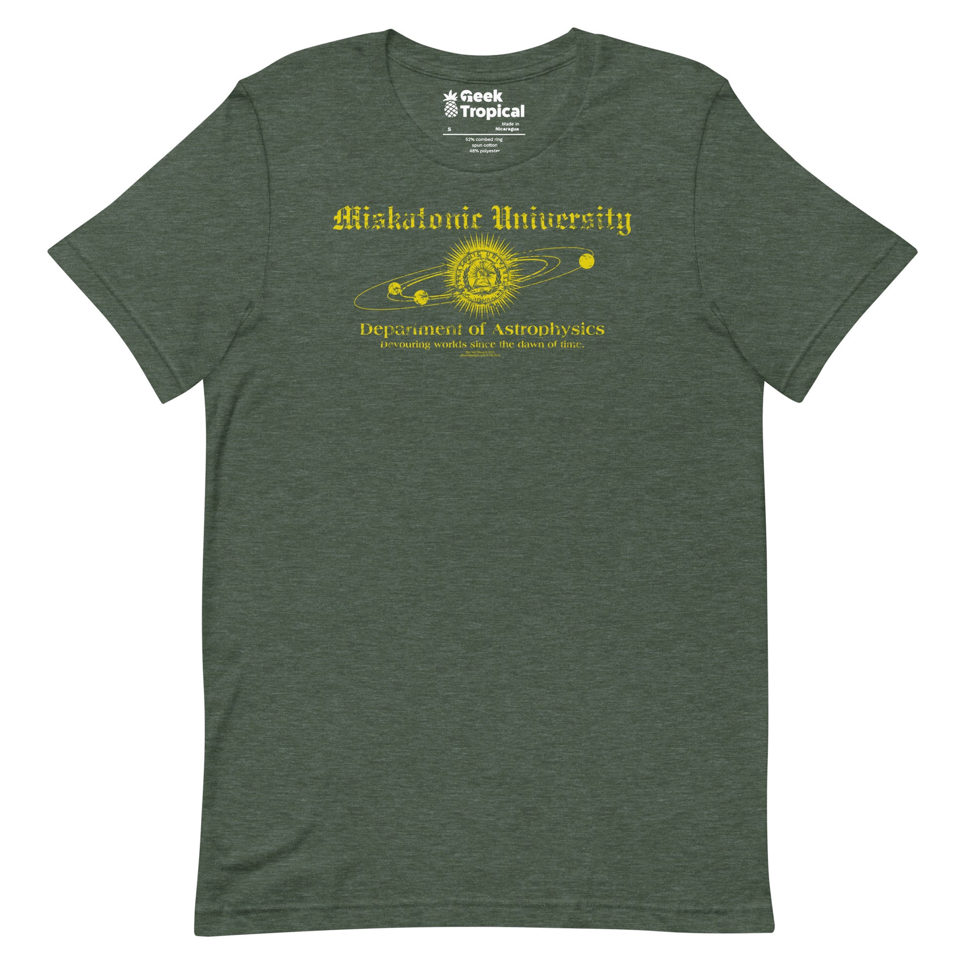 Miskatonic Astrophysics t-shirt Geek Nerd Advertise to Meta Book Prints Fantasy Prints