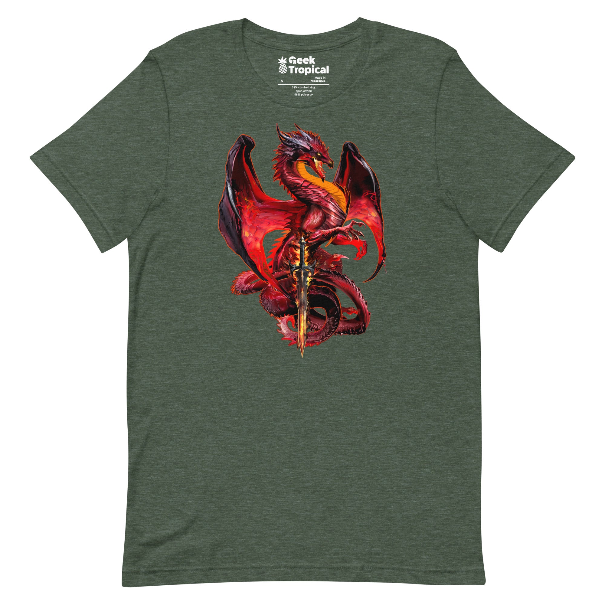 Dragonblade WRATHBLADE T-Shirt Geek Nerd Advertise to Meta Design by Ruth Thompson dnd & rpg print