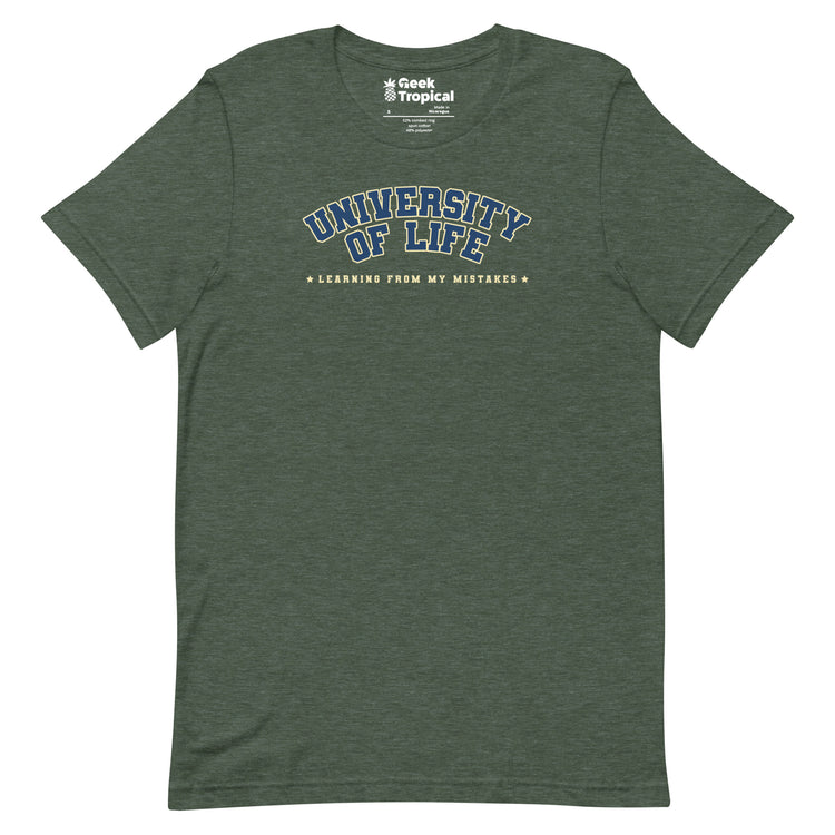 University of Life T-Shirt Geek Nerd Advertise to Meta Design by Tobe Fonseca FLOW DESC WRITING