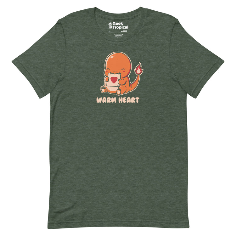 Warm Heart T-Shirt Geek Nerd Advertise to Meta Design by Tobe Fonseca FLOW DESC WRITING