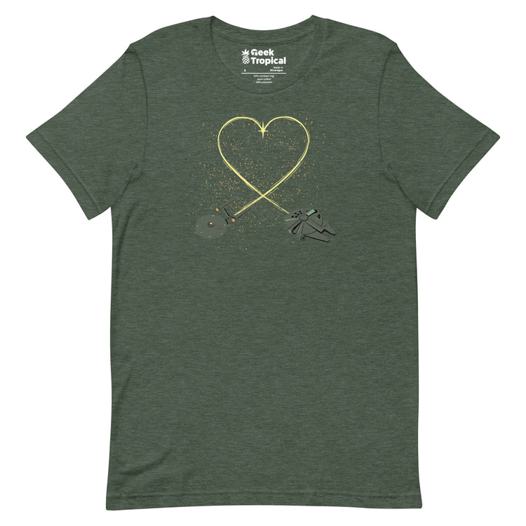 Wars Love T-Shirt Geek Nerd Advertise to Meta Design by Tobe Fonseca FLOW DESC WRITING