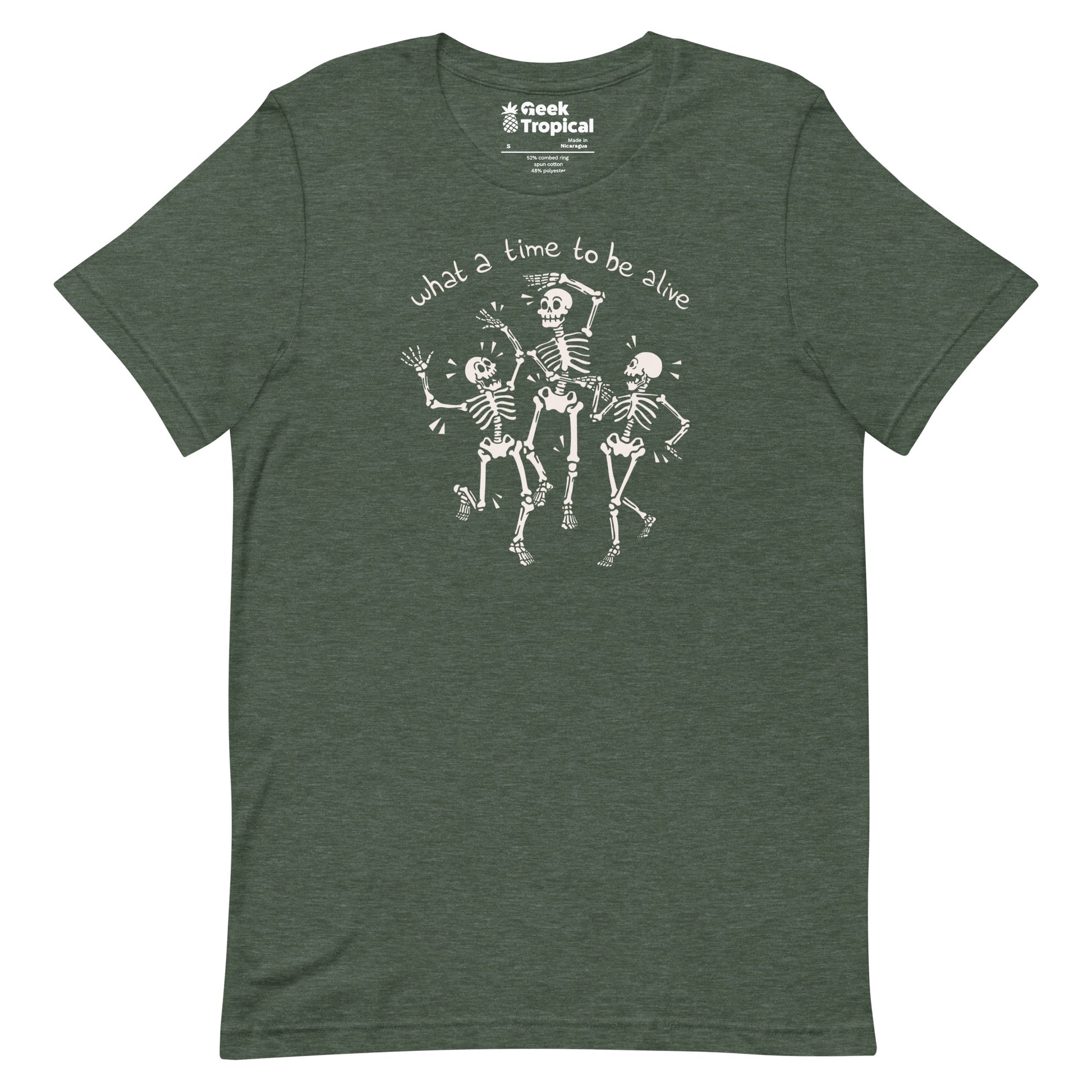 What a Time To Be Alive Skeleton T-Shirt 13