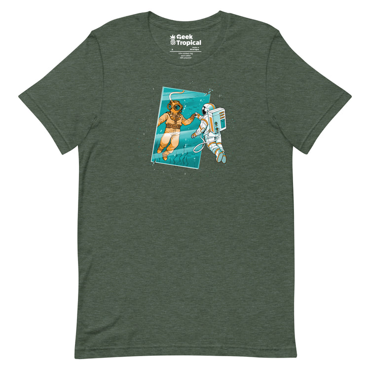 The Other Side of The Mirror T-Shirt Geek Nerd Advertise to Meta Design by Tobe Fonseca FLOW DESC WRITING