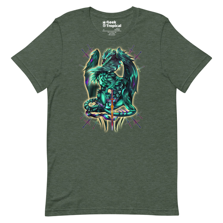 Dragonblade TERRABLADE T-Shirt Geek Nerd Advertise to Meta Design by Ruth Thompson Fantasy Prints