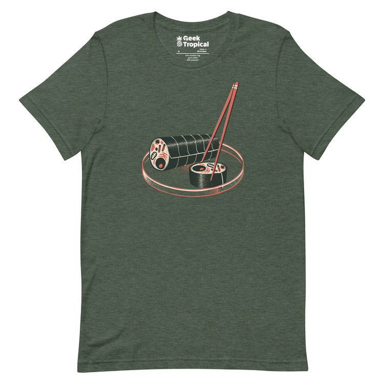 Sushi Cell Science Japanese T-Shirt Geek Nerd Advertise to Meta Design by Tobe Fonseca FLOW DESC WRITING