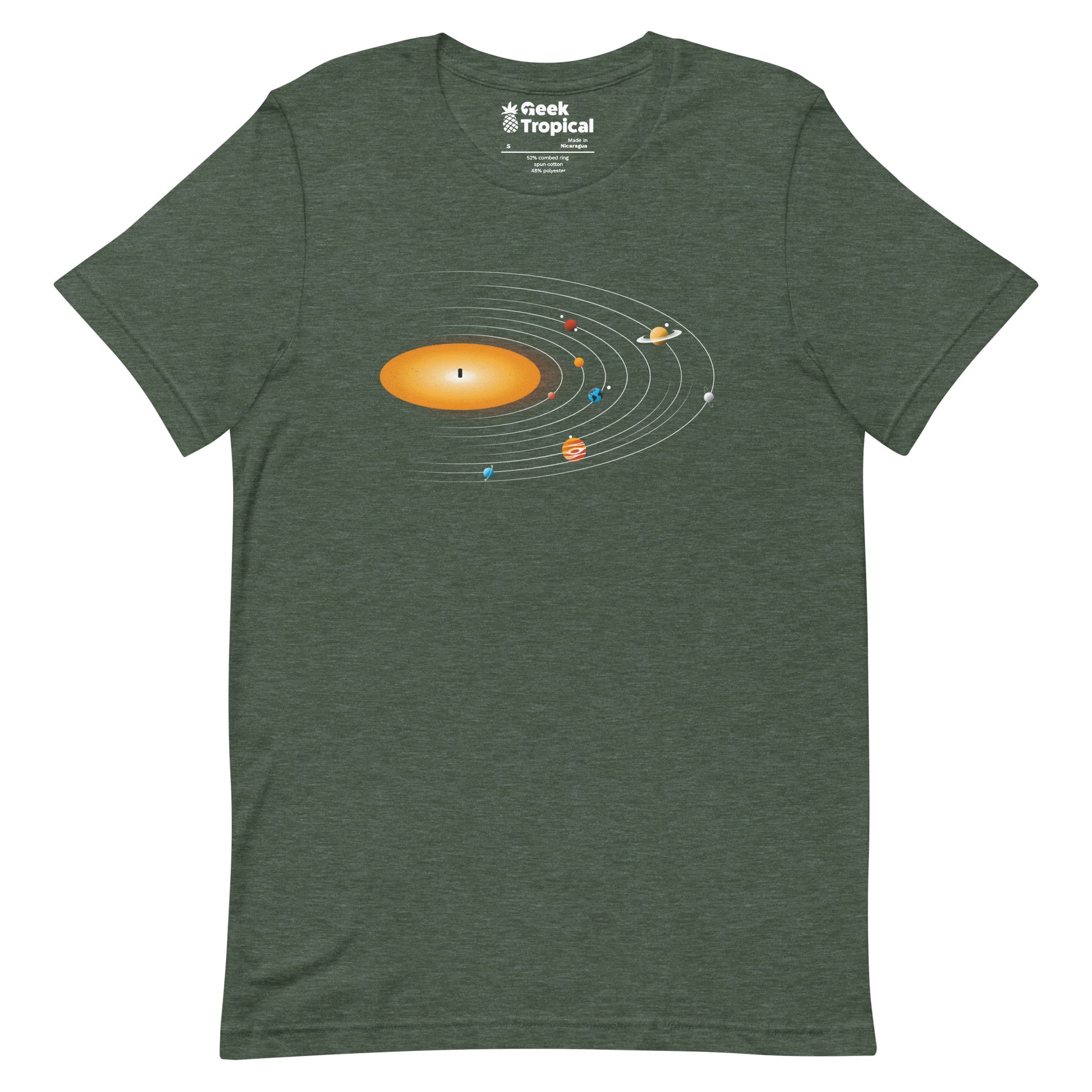 Solar System Vinyl Music T-Shirt 13