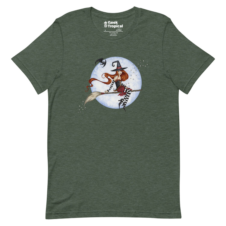 Amy Brown Moonlight Ride T-Shirt Geek Nerd Advertise to Meta Design by Amy Brown Fantasy Prints