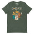 Cat Quest RPG Cats Video Game T-Shirt Geek Nerd Advertise to Meta Animal Patterns Design by Tobe Fonseca