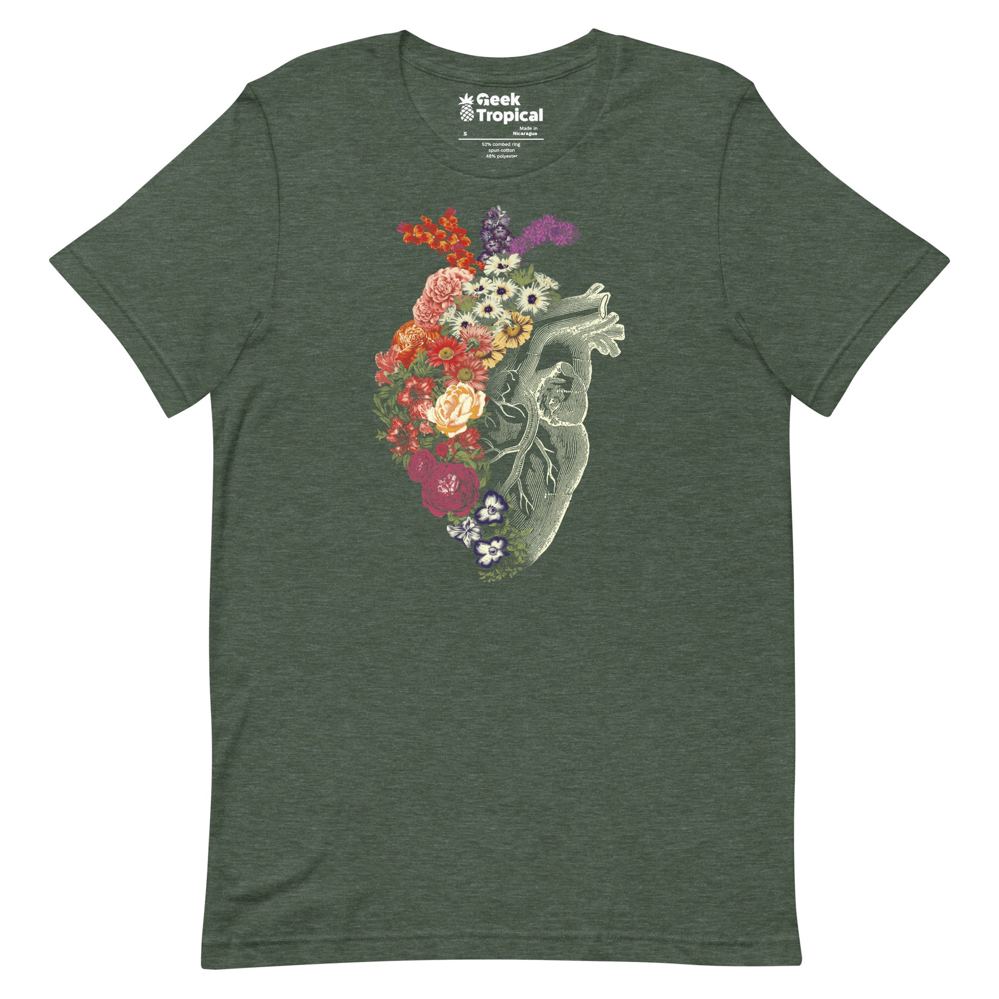 Flower Heart Spring T-Shirt 12