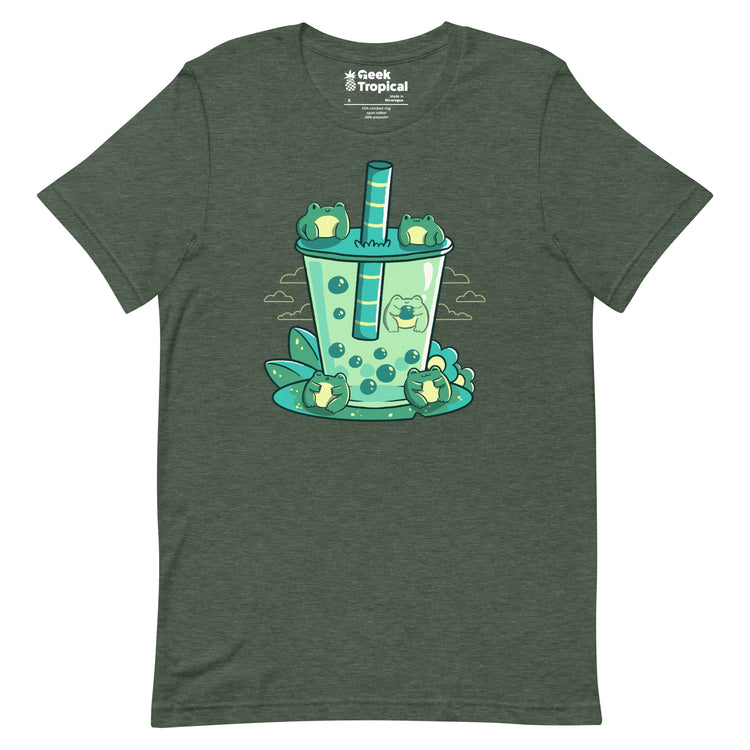 Bubble Toad T-Shirt Geek Nerd Advertise to Meta Animal Patterns Design by Tobe Fonseca