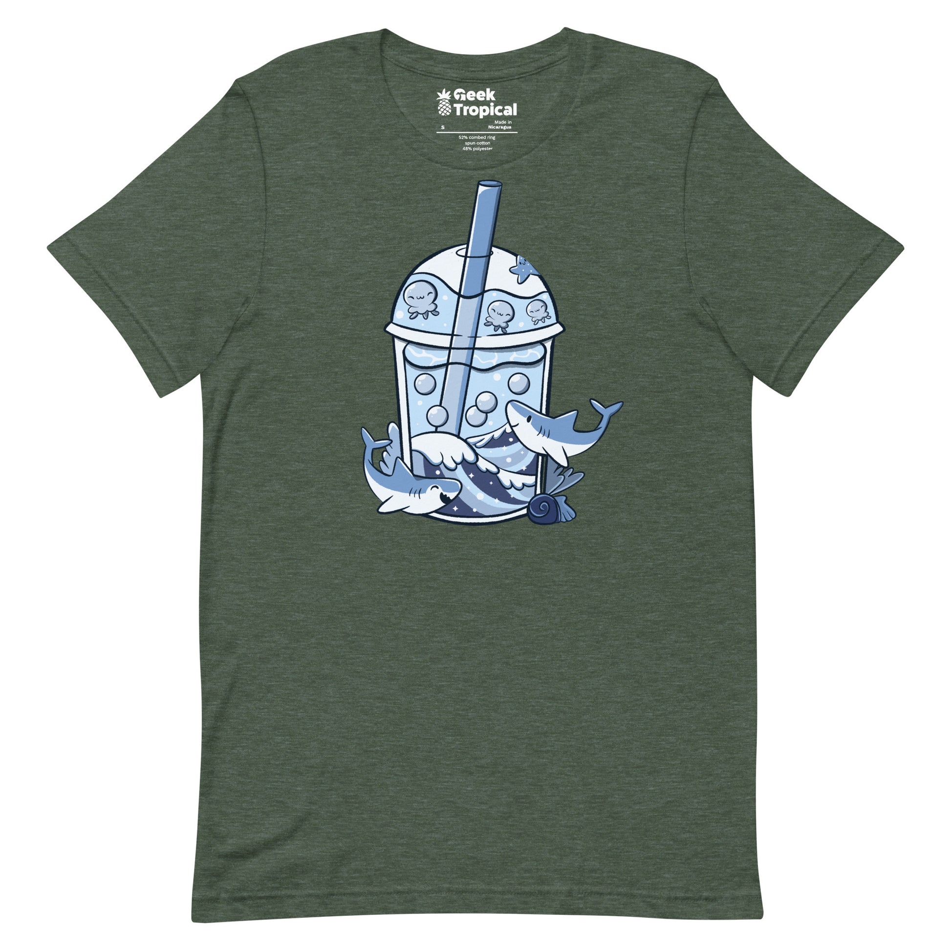 Bubble Sea Funny Drink T-Shirt Geek Nerd Advertise to Meta Design by Tobe Fonseca FLOW DESC WRITING