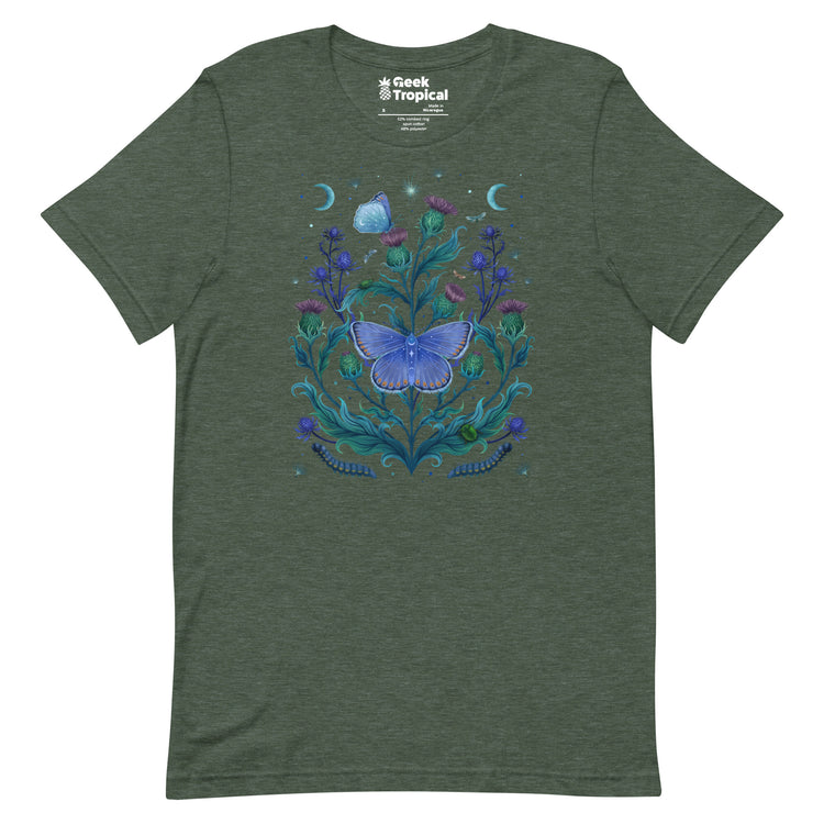 Thistle Home T-Shirt Geek Nerd Advertise to Meta Botany Print Design by Episodic Drawing
