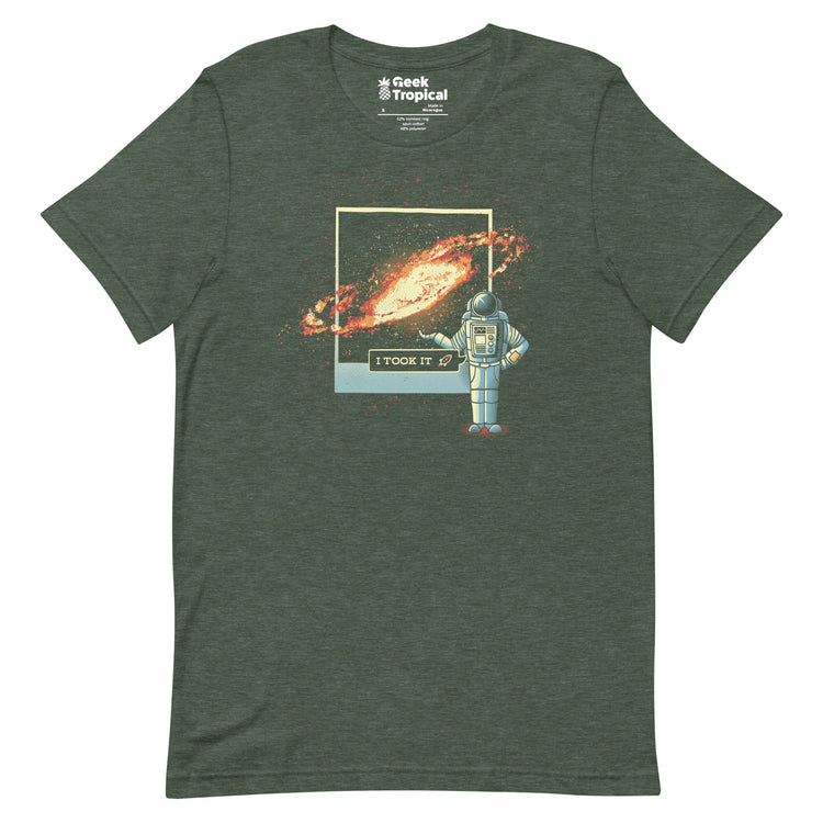 Astronaut Astro Photography of The Universe T-Shirt Geek Nerd Advertise to Meta Design by Tobe Fonseca outer space & astronaut print