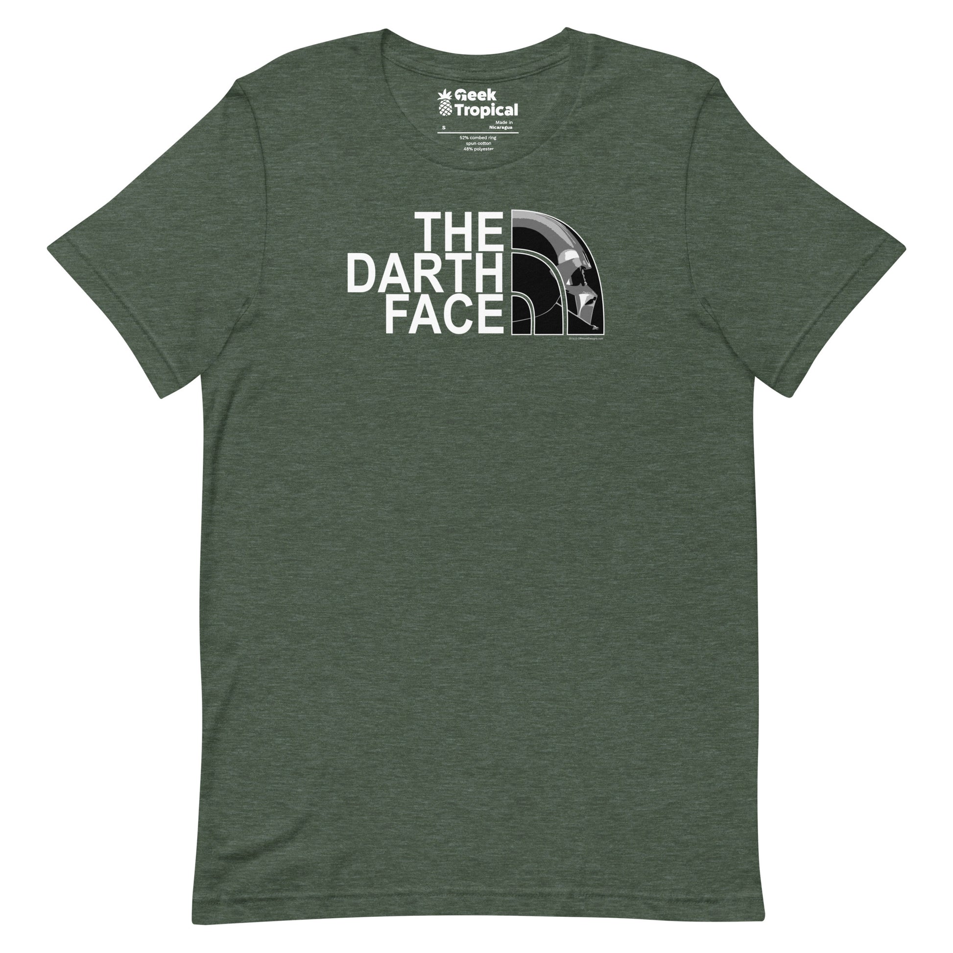 The Darth Face T-Shirt Geek Nerd Advertise to Meta Design by Tobe Fonseca Gpt - No - Tags