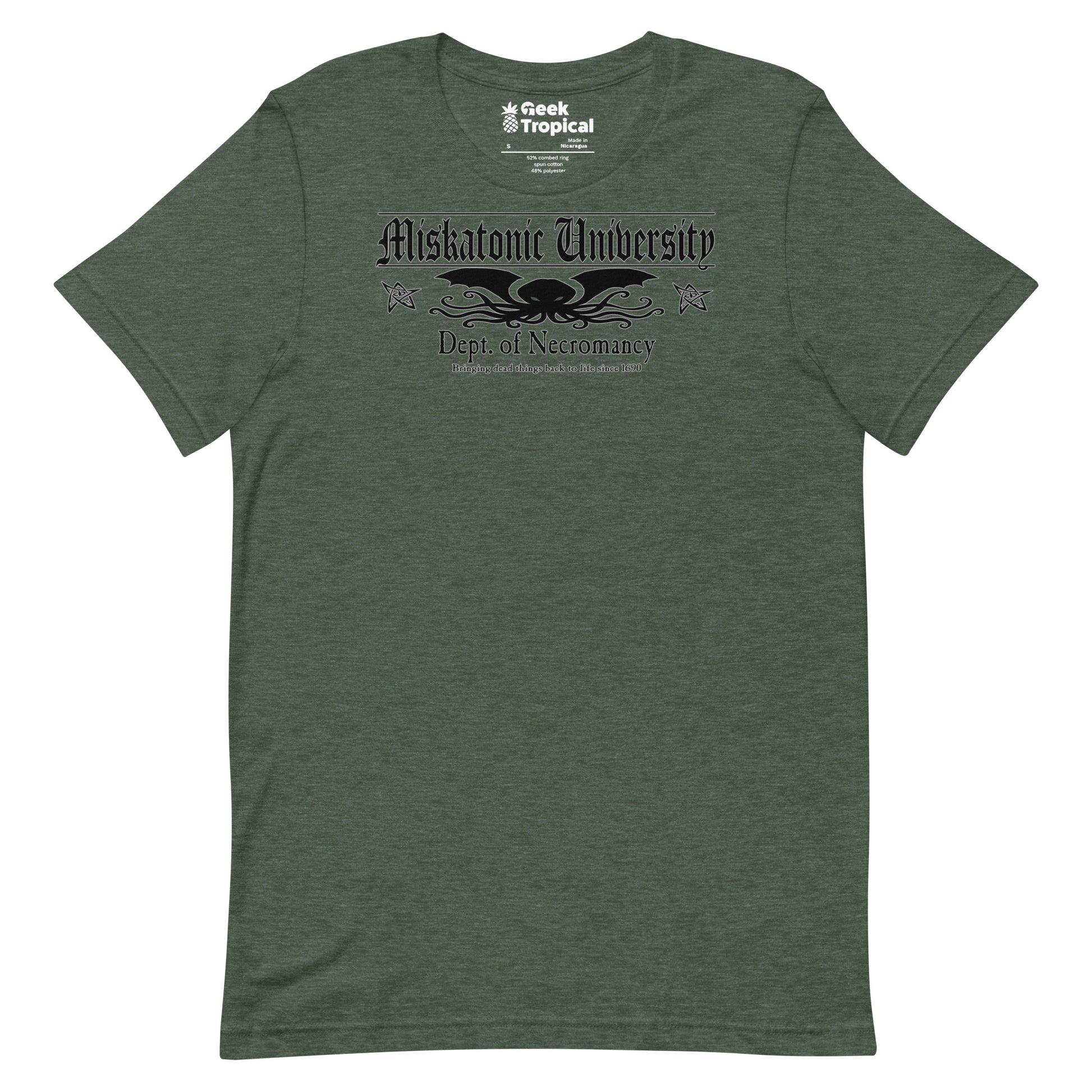 Miskatonic University Dept Necromancy T-Shirt 12