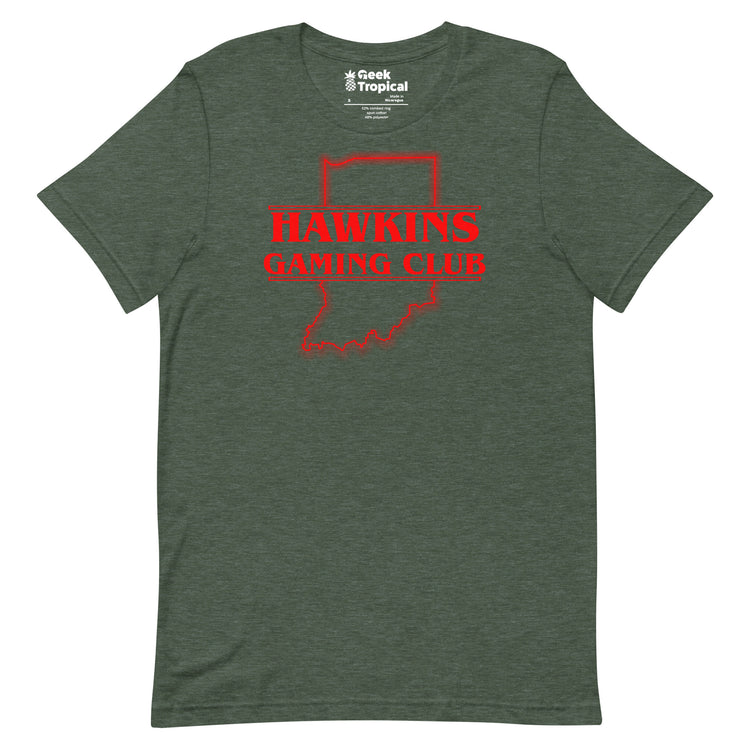 Hawkins Gaming Club T-Shirt Geek Nerd Advertise to Meta dnd & rpg print Fantasy Prints