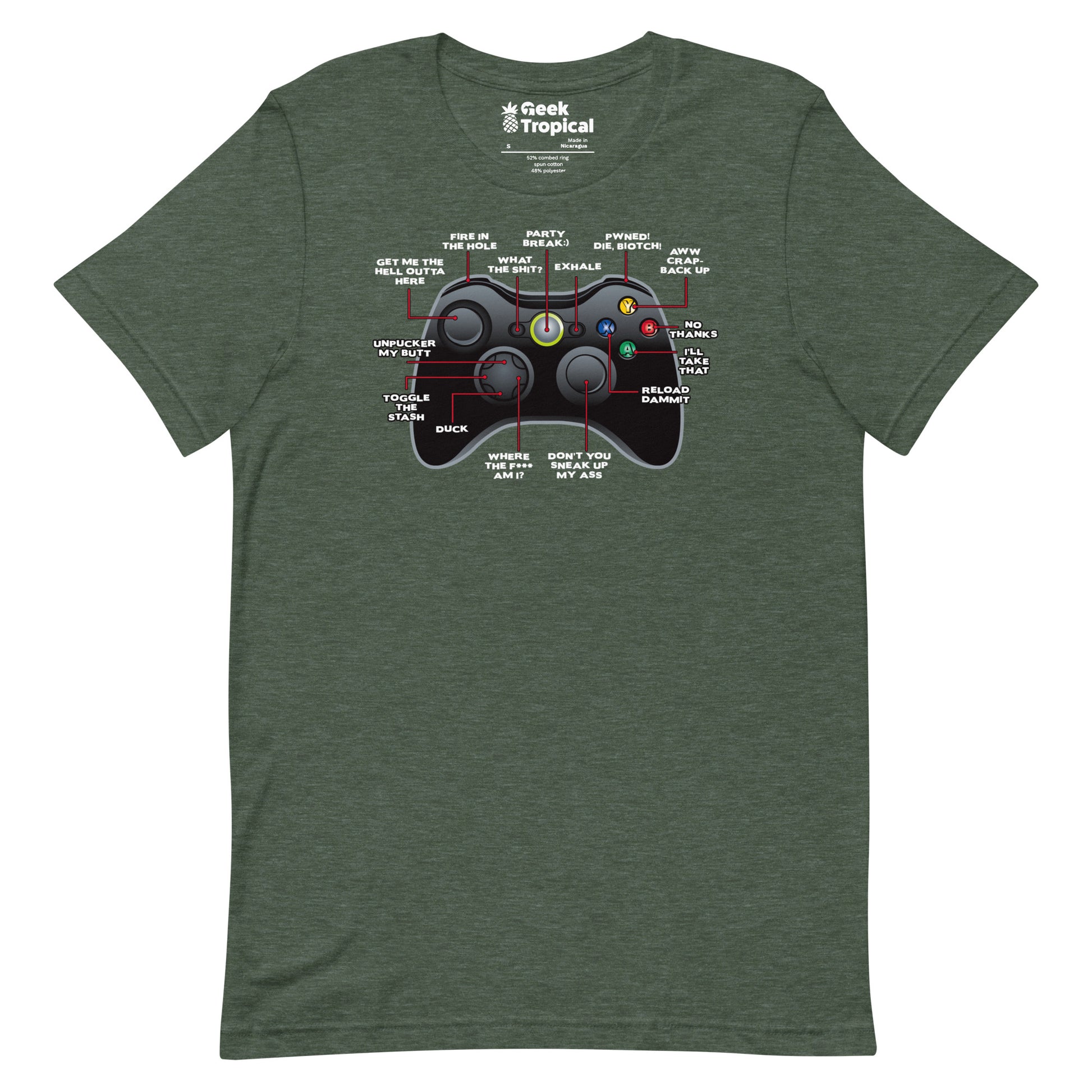 Game Controller How to Play T-Shirt 14