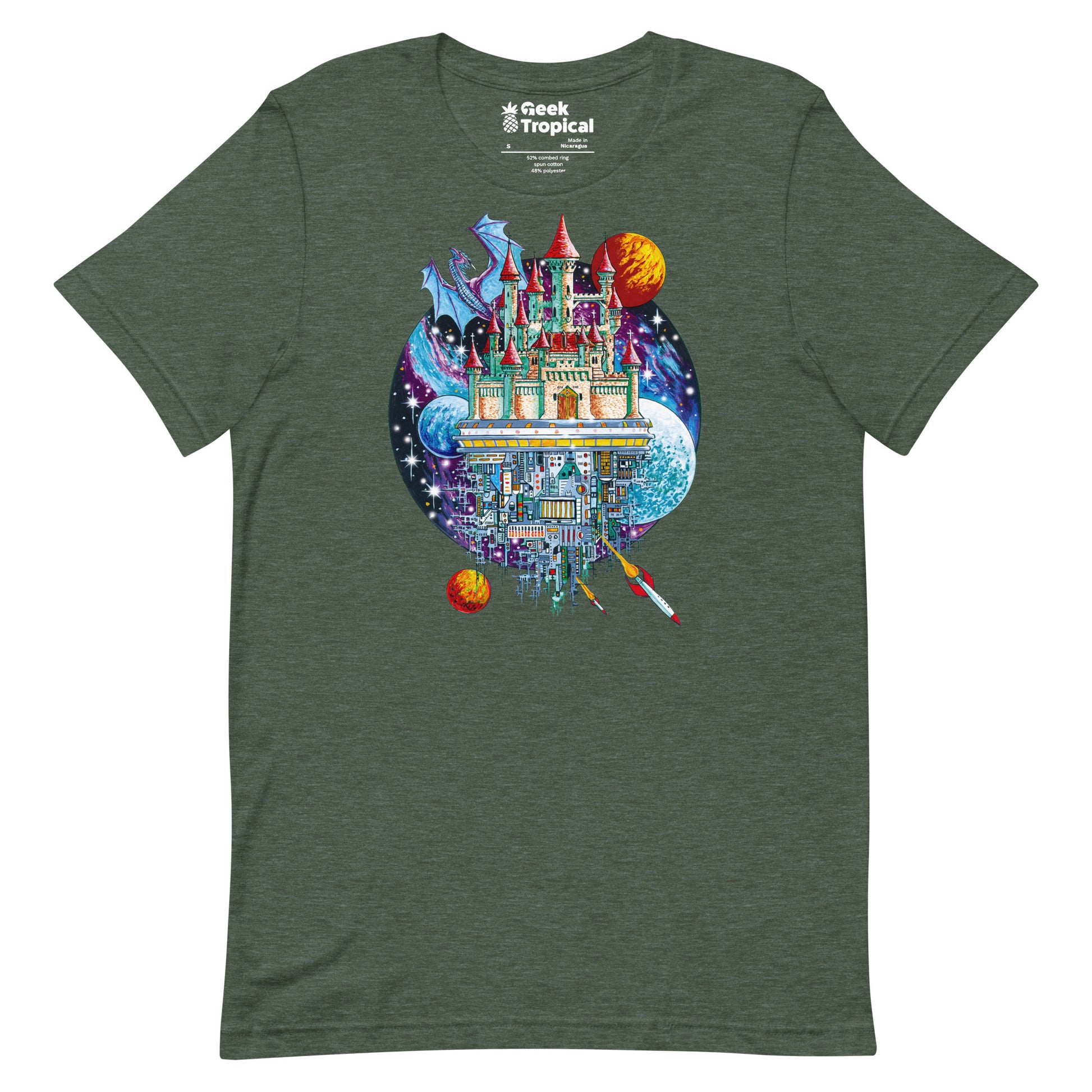 Castle Space City T-Shirt 13