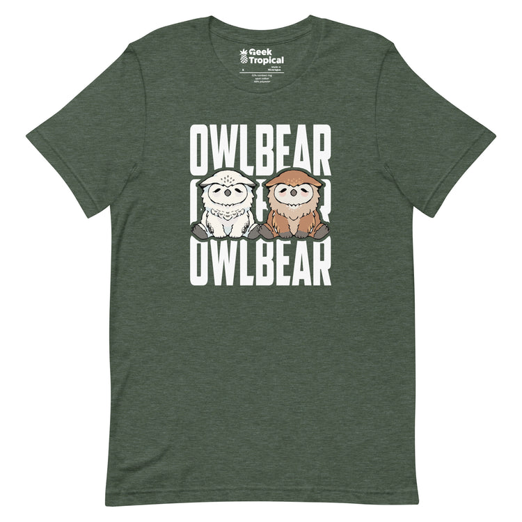 Dnd Owlbears T-Shirt Geek Nerd Advertise to Meta Animal Patterns Design by Ardi Tong