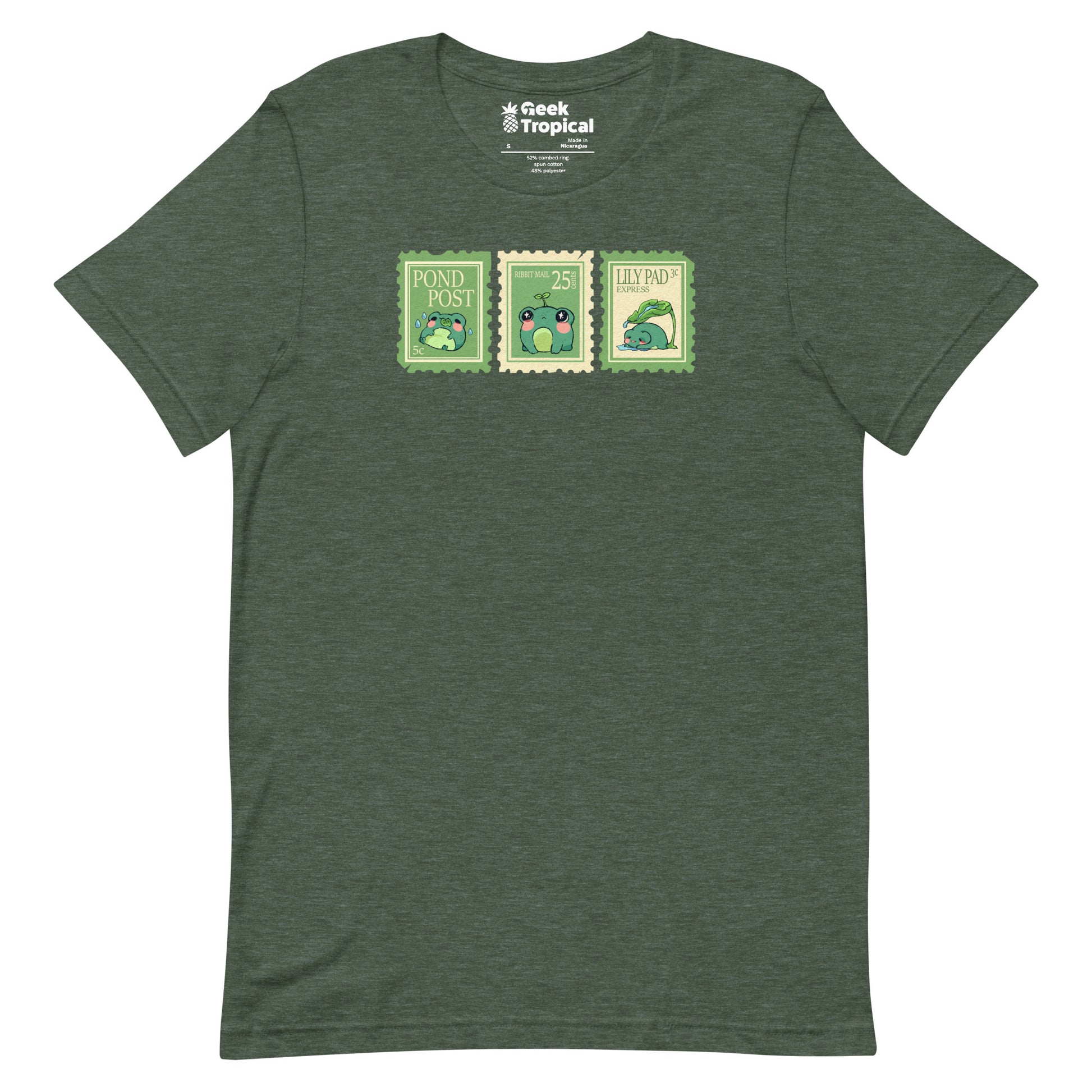 Raining Frogs Stamps T-Shirt 11