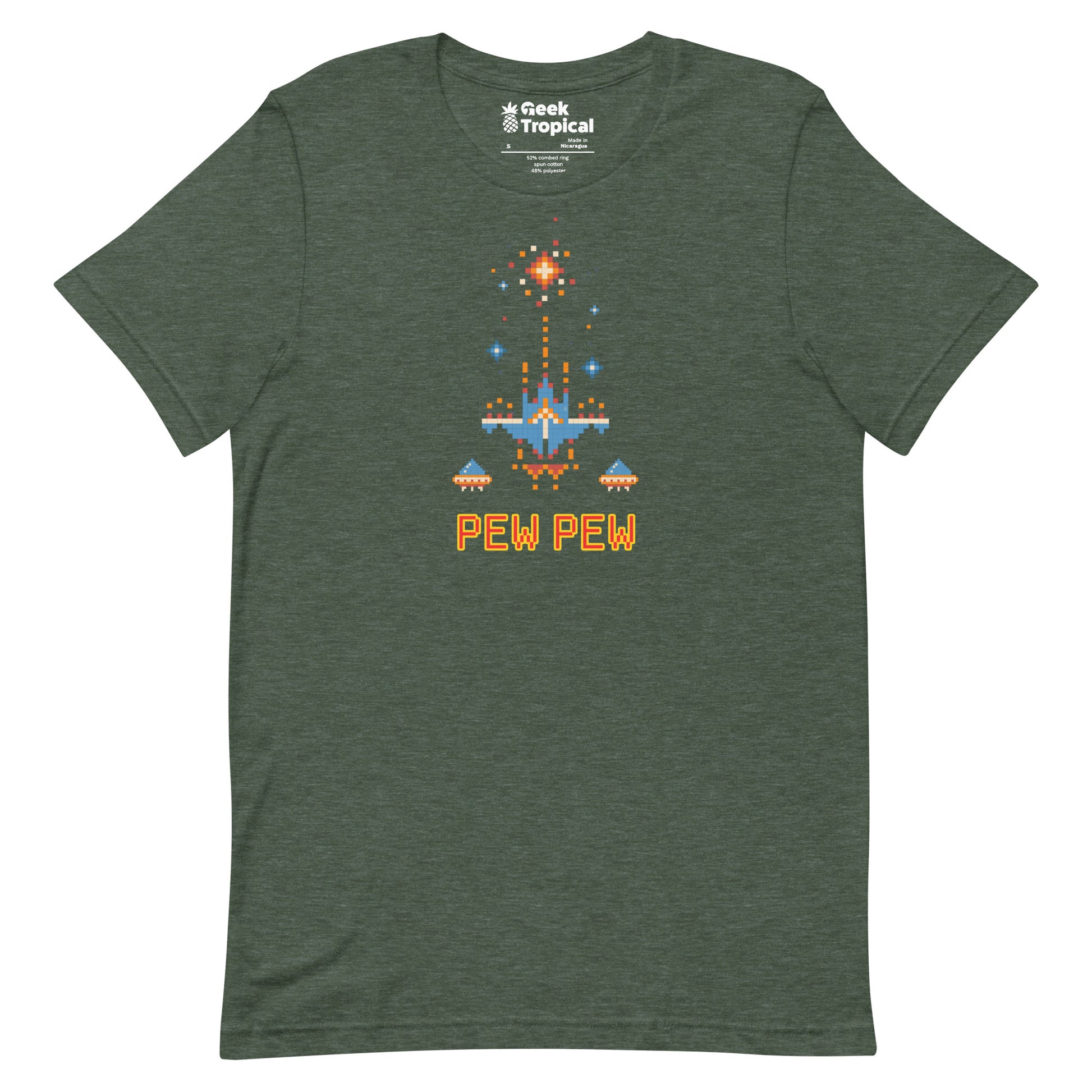 Pew Pew Retro Arcade T-Shirt 13